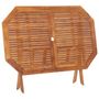 Voir la diapositive 5 : VIDAXL Table pliable de jardin 135 x 85 x 75 cm Bois d'acacia massif