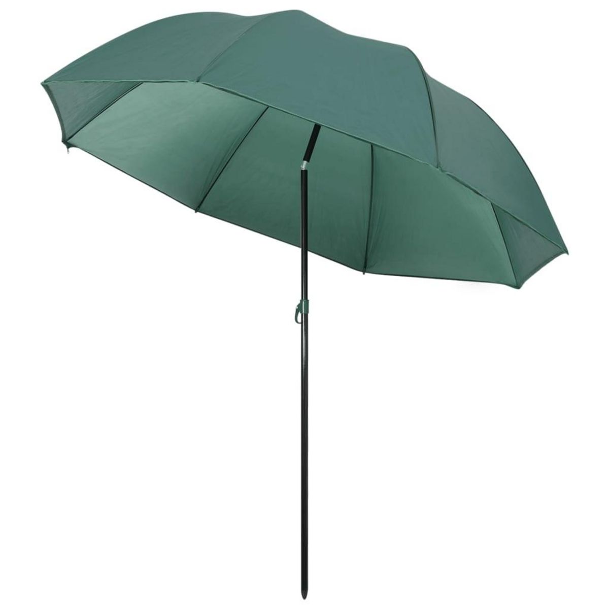 VIDAXL Parapluie de peche Vert 220x193 cm