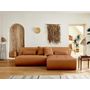 Voir la diapositive 4 : LISA DESIGN Onyx - canapé modulable d'angle réversible 4 places - en tissu