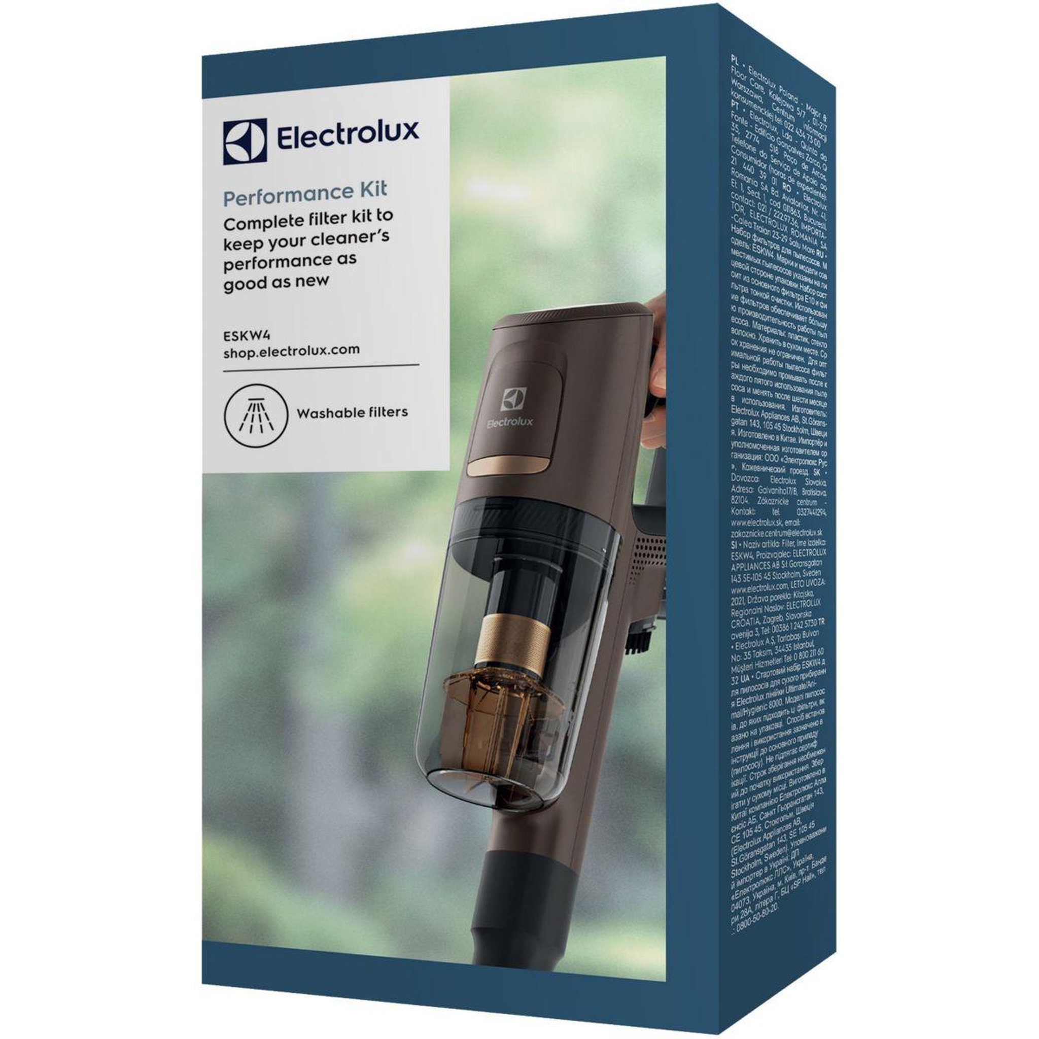 Voir la diapositive 5 : ELECTROLUX Filtre eskw4 kit performance aspiration balai ultimate
