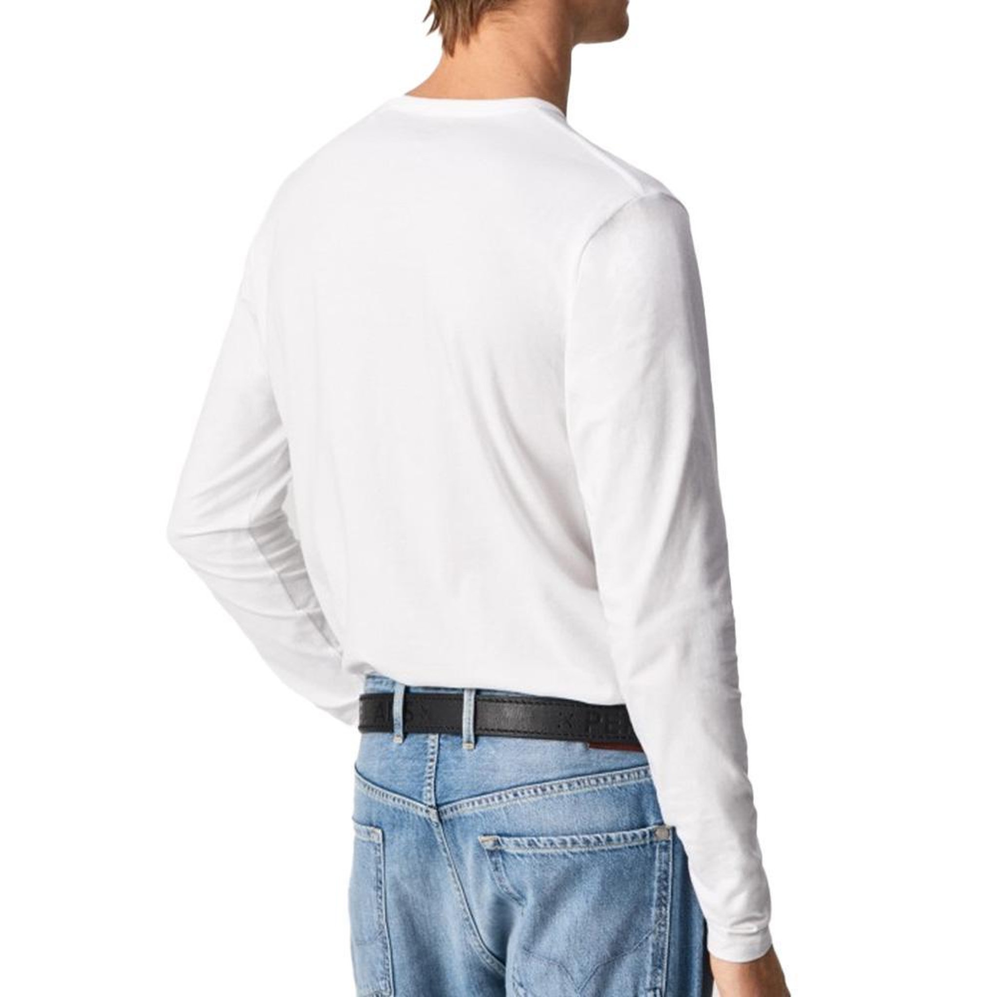 Voir la diapositive 2 : Pepe Jeans T Shirt Manches Longues  Homme Pepe jeans Original Basic 2