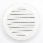 CENTRALE BRICO Grille d'aération aluminium laqué Diam.11 cm