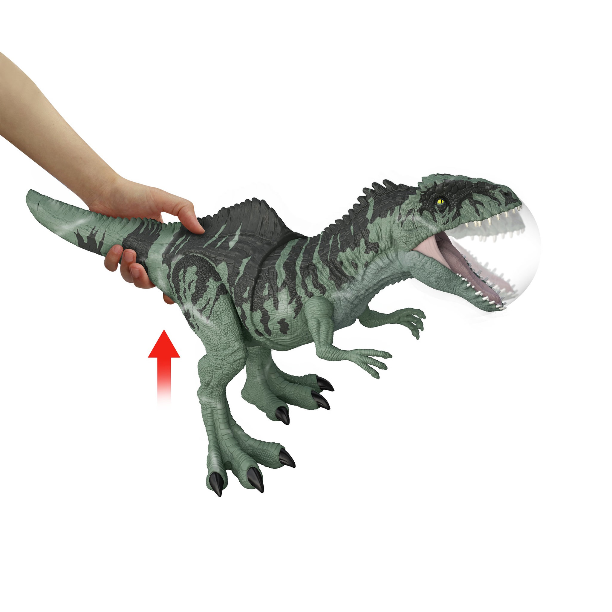 Voir la diapositive 3 : JURASSIC WORLD Giganotosaurus attaque suprême Jurassic World  