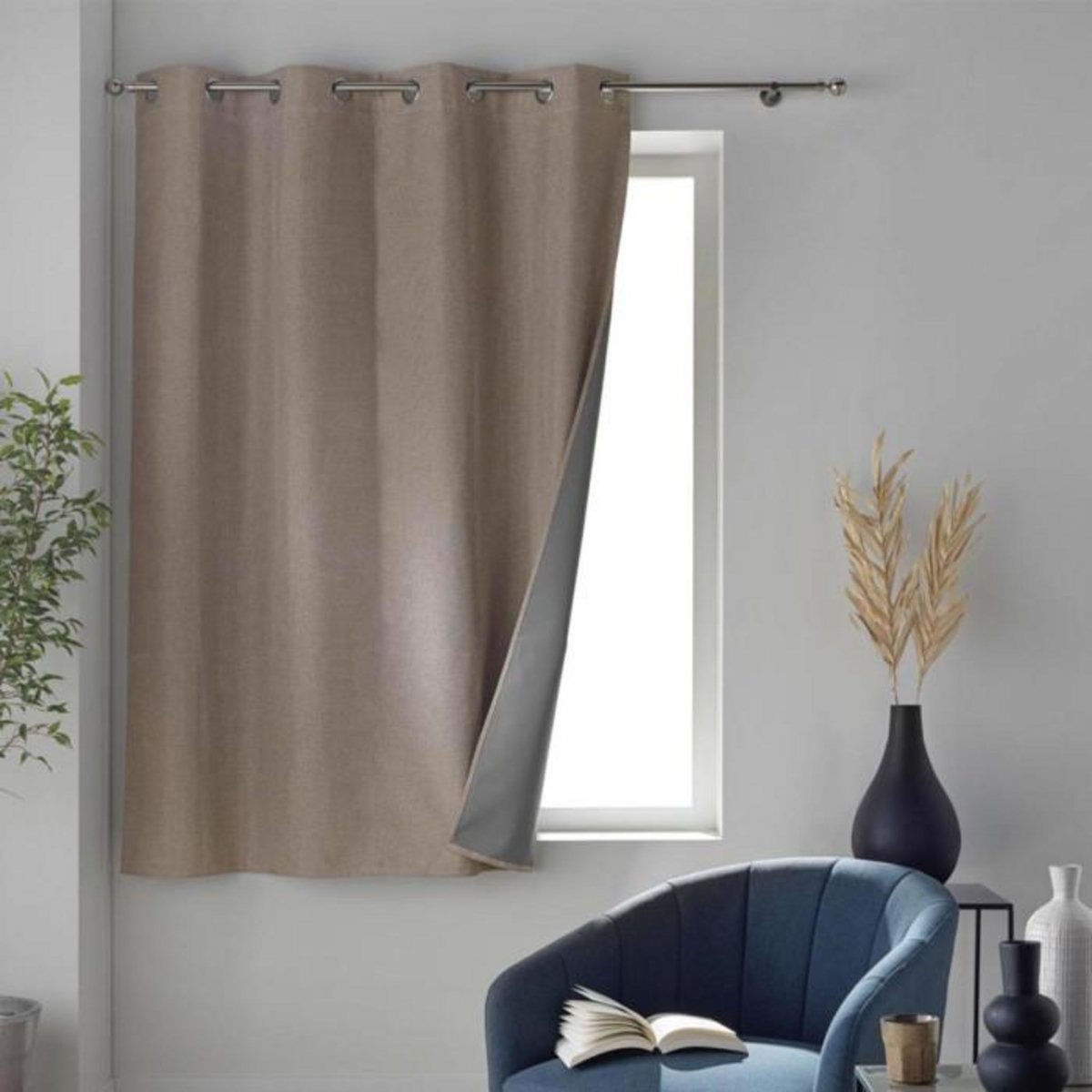 Paris Prix Rideau Occultant  Crépuscule  140x180cm Lin