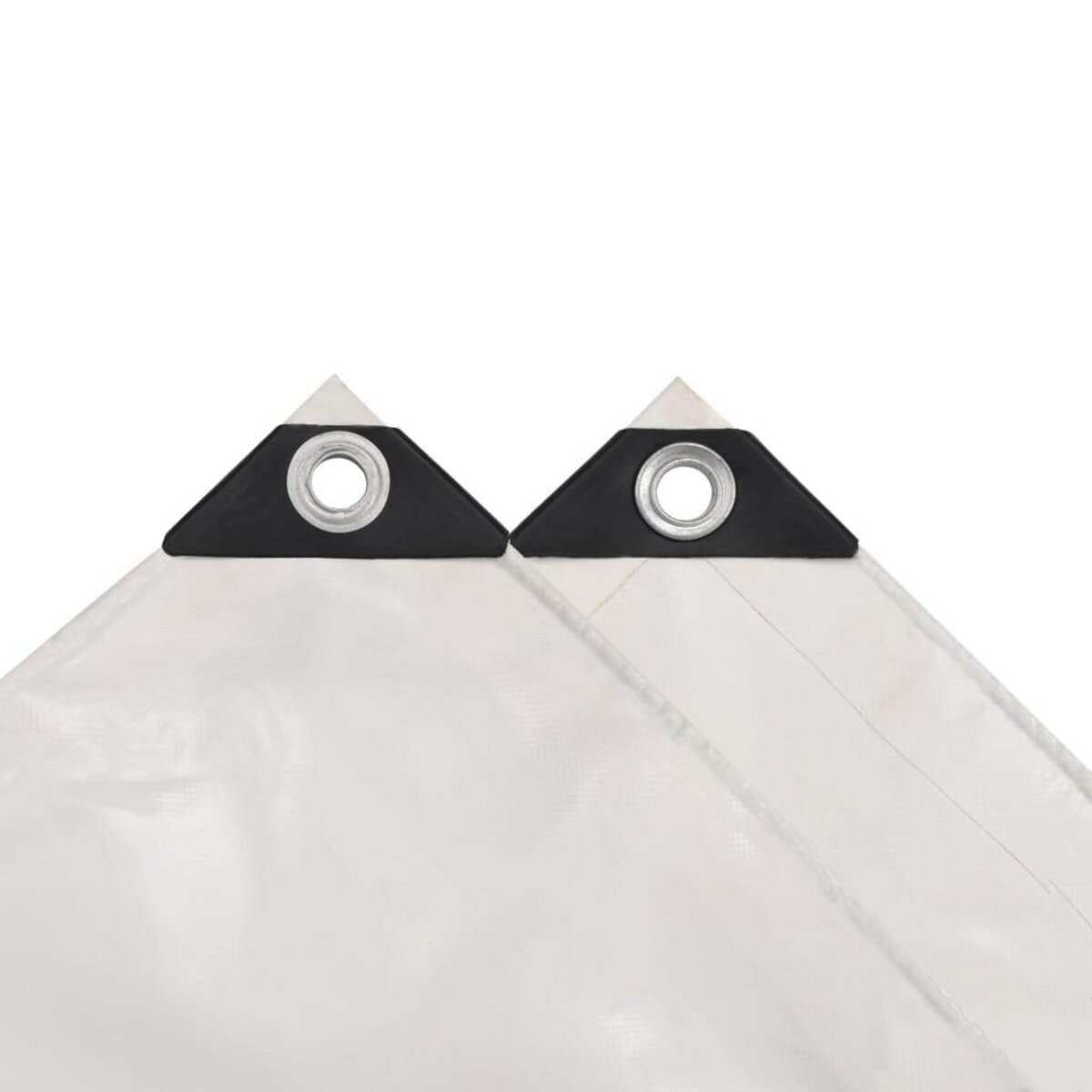 VIDAXL Bache 650 g / m^2 4 x 6 m Blanc