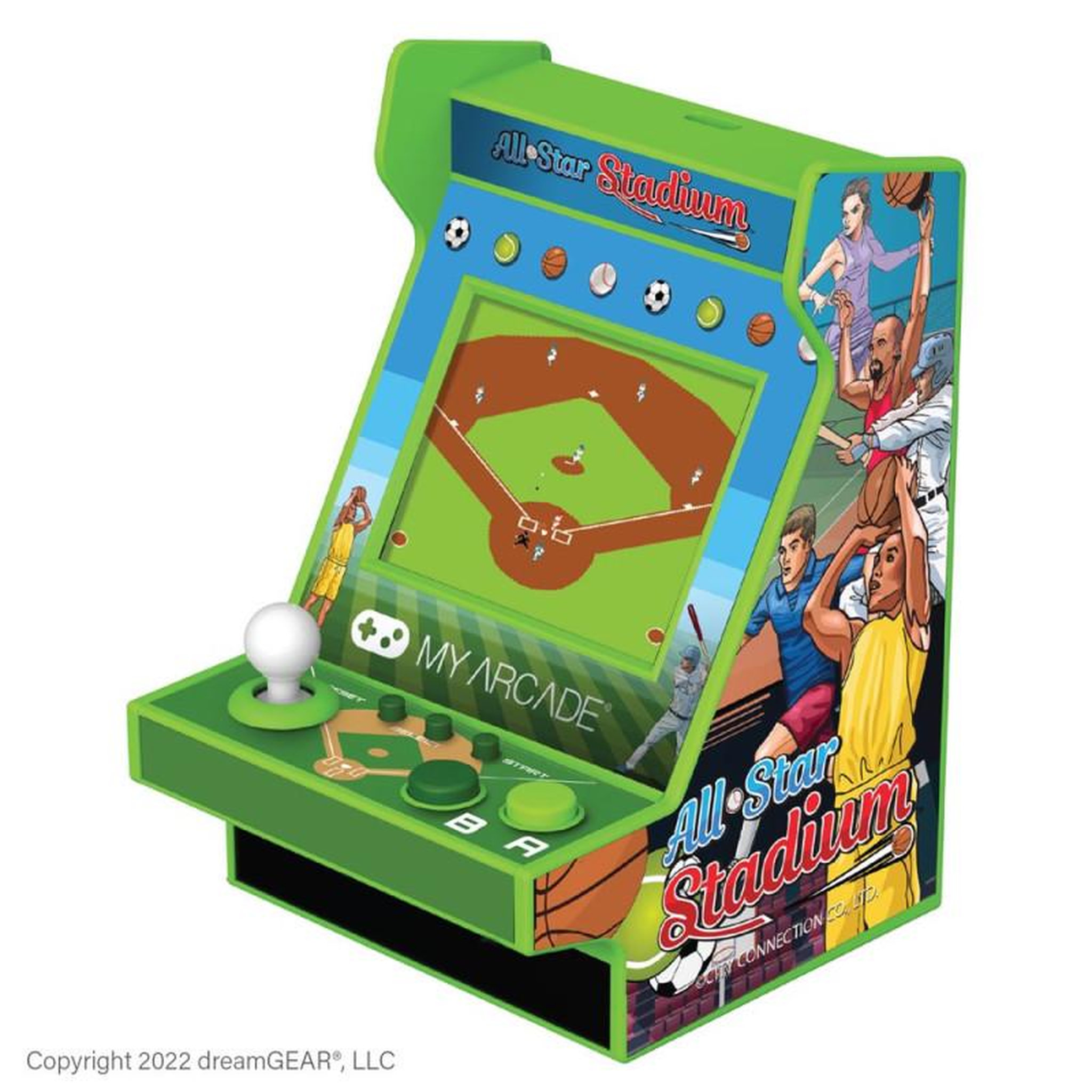 MY ARCADE Console rétrogaming My Arcade Nano Player Portable Retro Arcade All Star Stadium