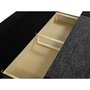 Voir la diapositive 5 : BEST MOBILIER Elio - canapé 3 places convertible - avec coffre - style contemporain