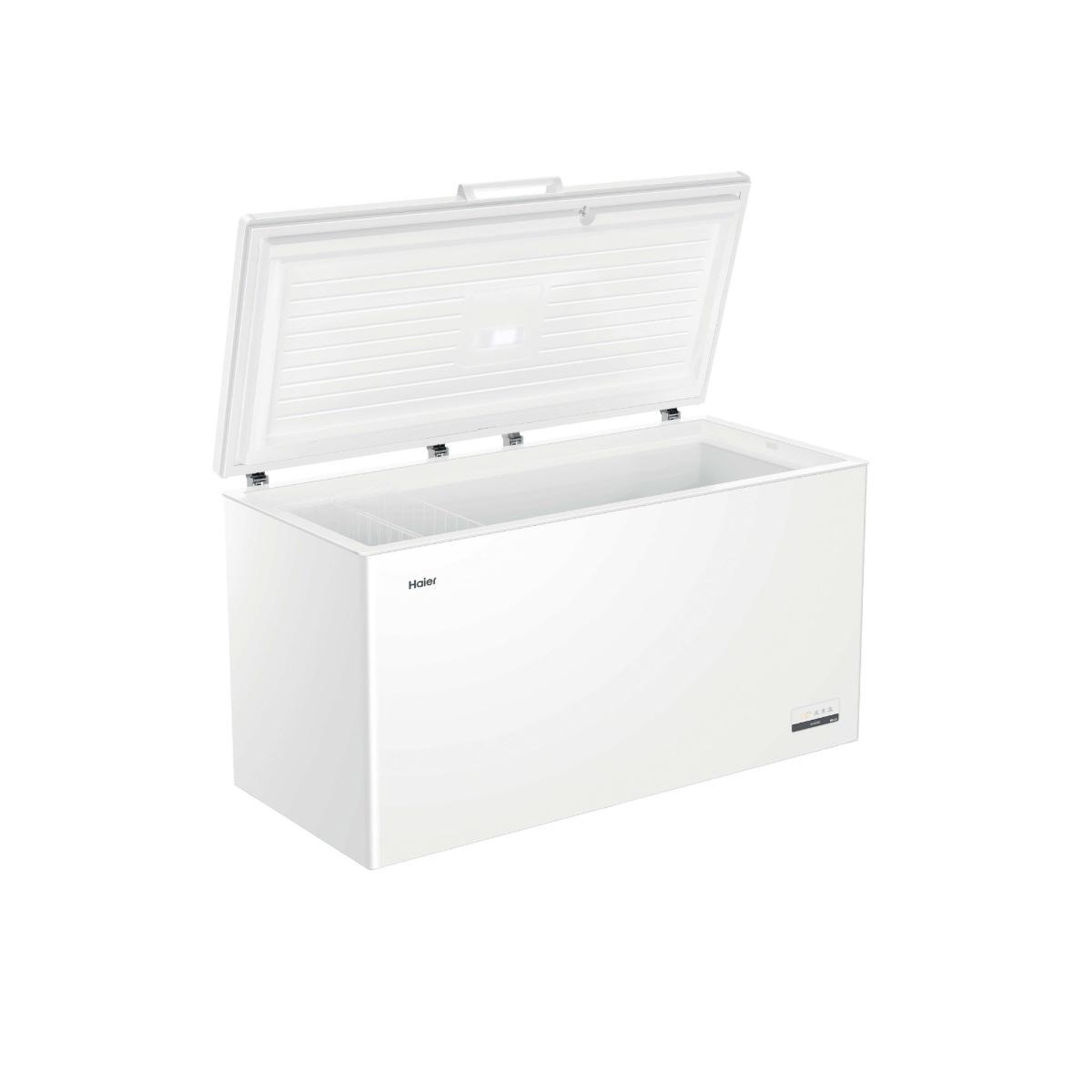 Voir la diapositive 3 : HAIER Congélateur coffre 502l 154.5cm 39db blanc - hce508e