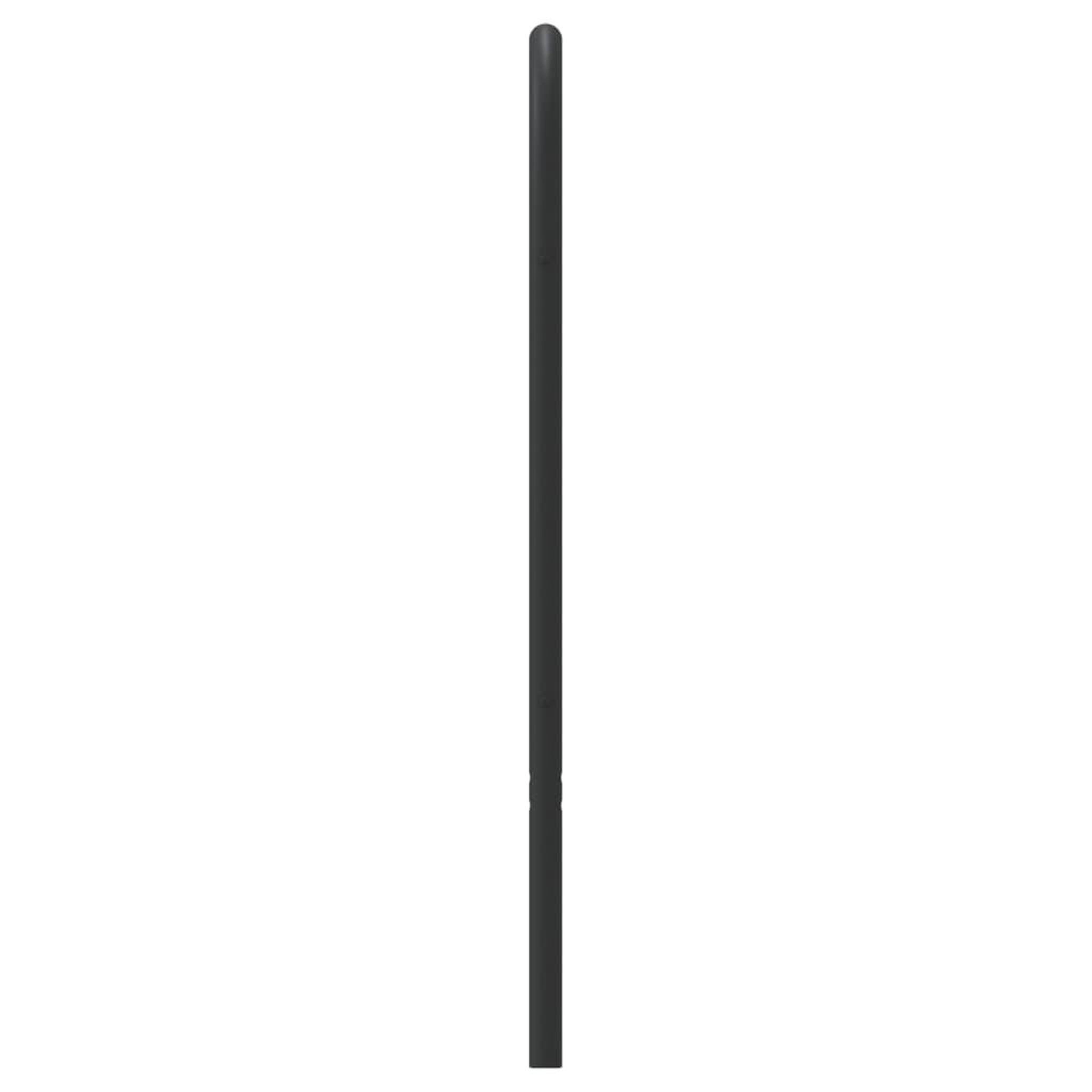 Voir la diapositive 5 : VIDAXL Tete de lit metal noir 160 cm