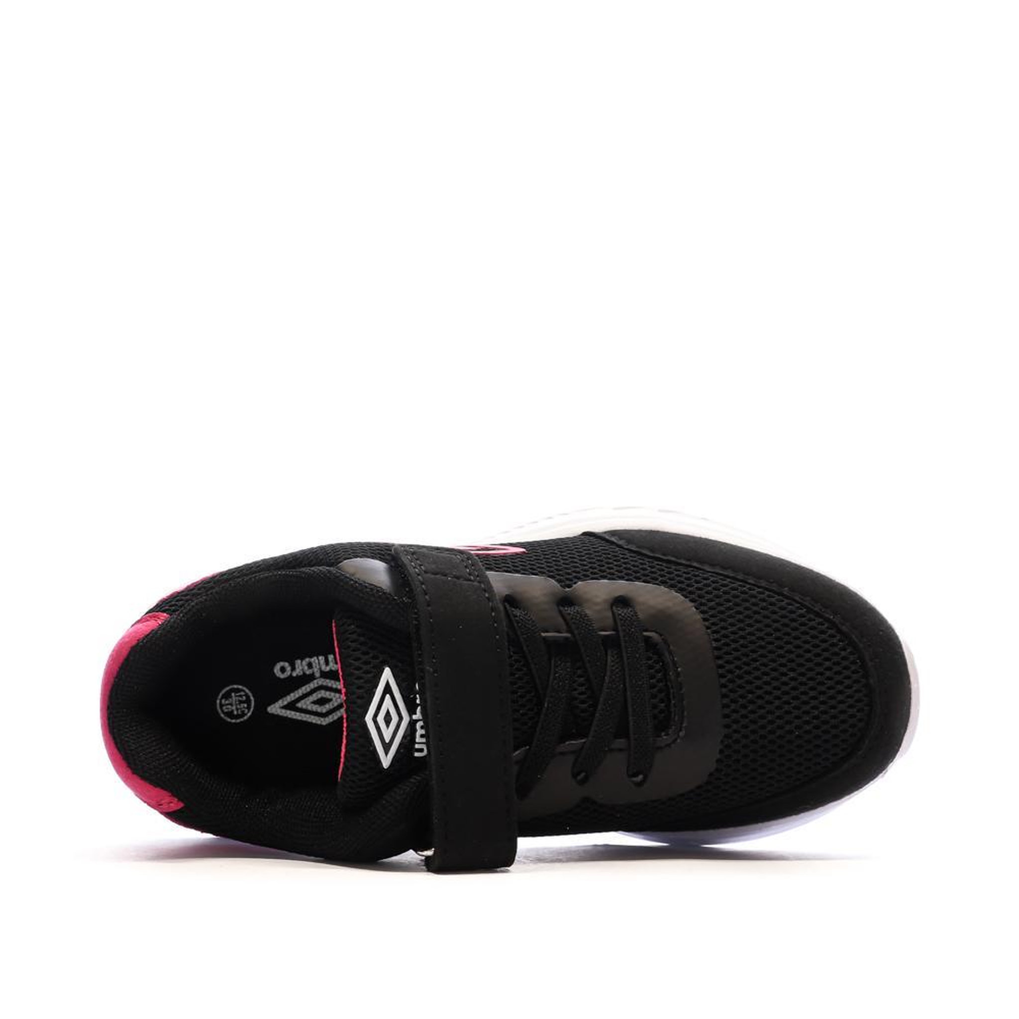 Voir la diapositive 4 : UMBRO Baskets fille umbro nateo noir/rose – style et confort sportif
