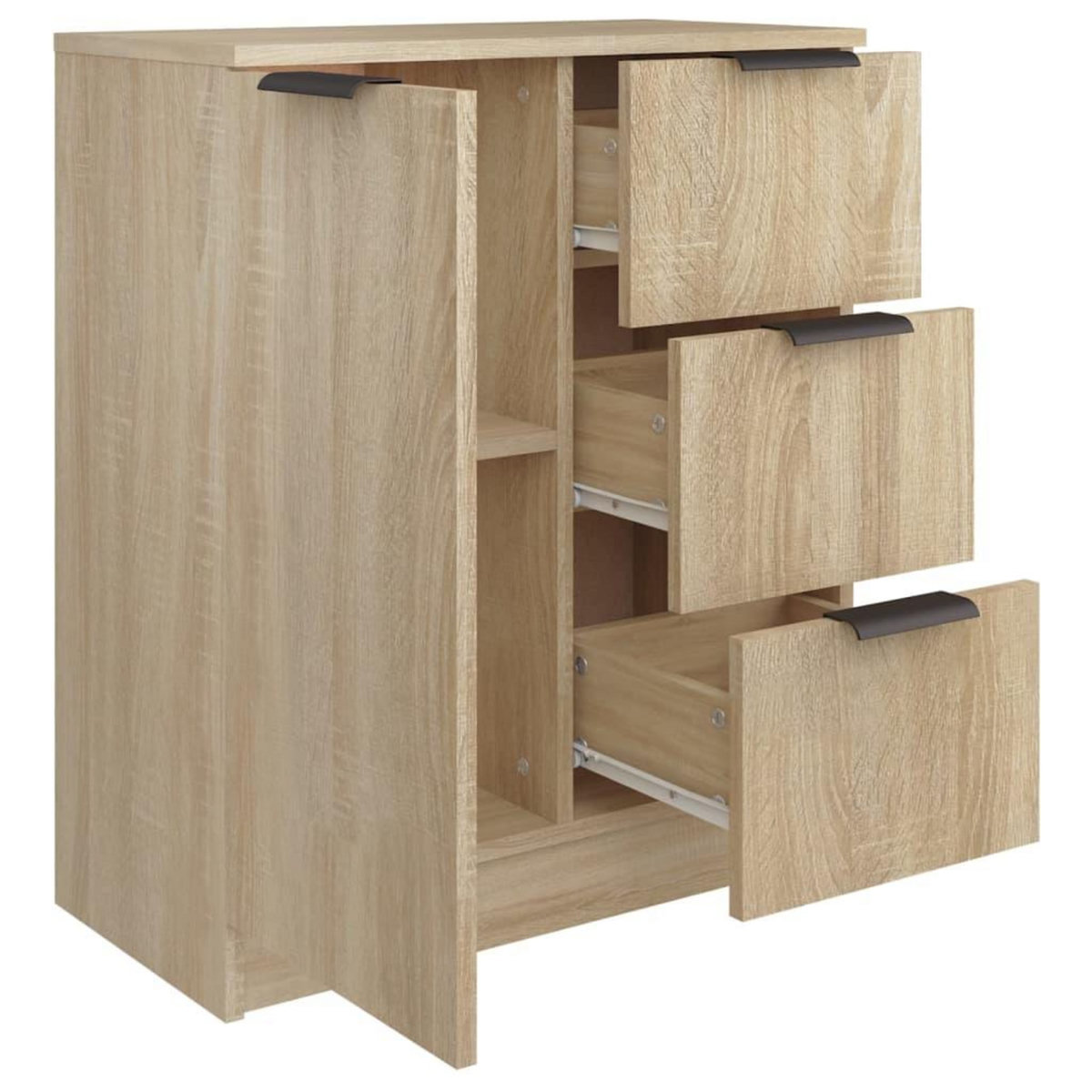 VIDAXL Buffet Chene sonoma 60x30x70 cm Bois d'ingenierie