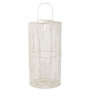 Voir la diapositive 1 : Paris Prix Lanterne Déco en Métal  Vivena  60cm Blanc Mat