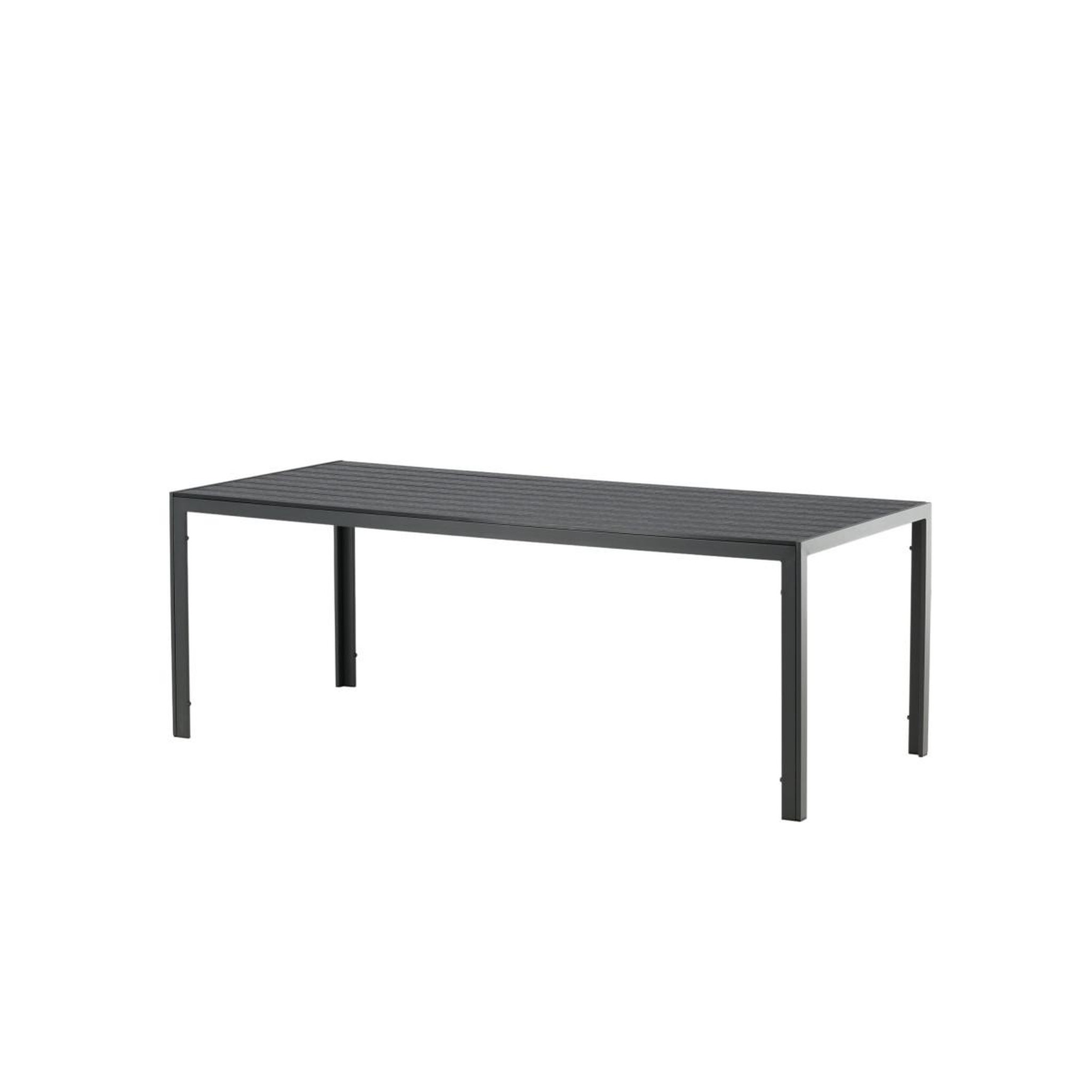 Voir la diapositive 5 : Paris Prix Table de jardin  break  205cm noir