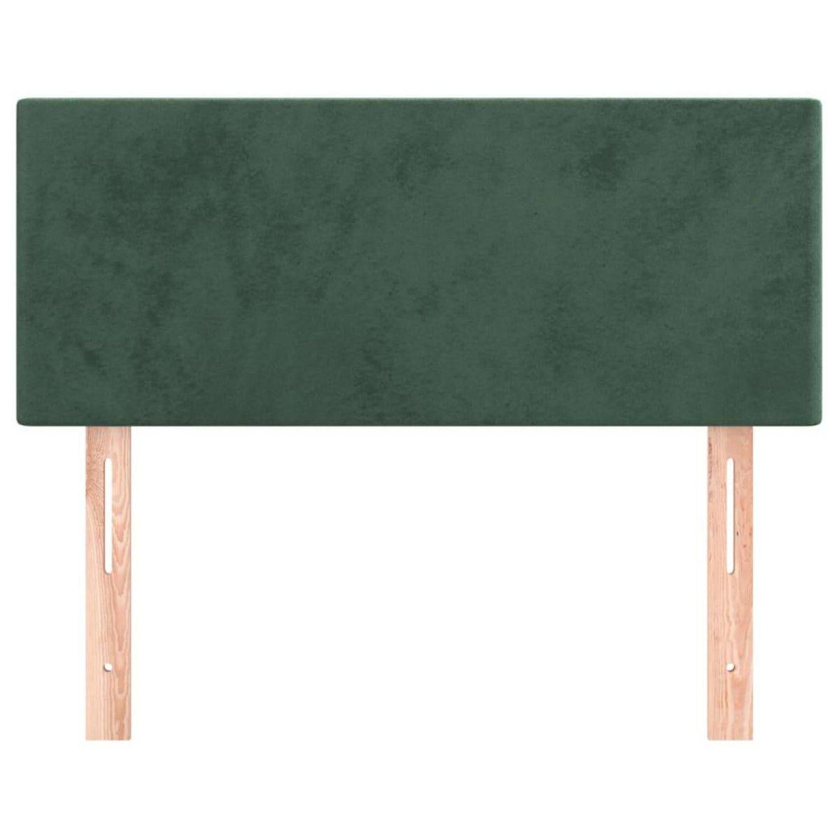 VIDAXL Tete de lit Vert fonce 80x5x78/88 cm Velours