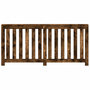 Voir la diapositive 3 : VIDAXL Cache-radiateur chene fume 175x20x82 cm bois d'ingenierie
