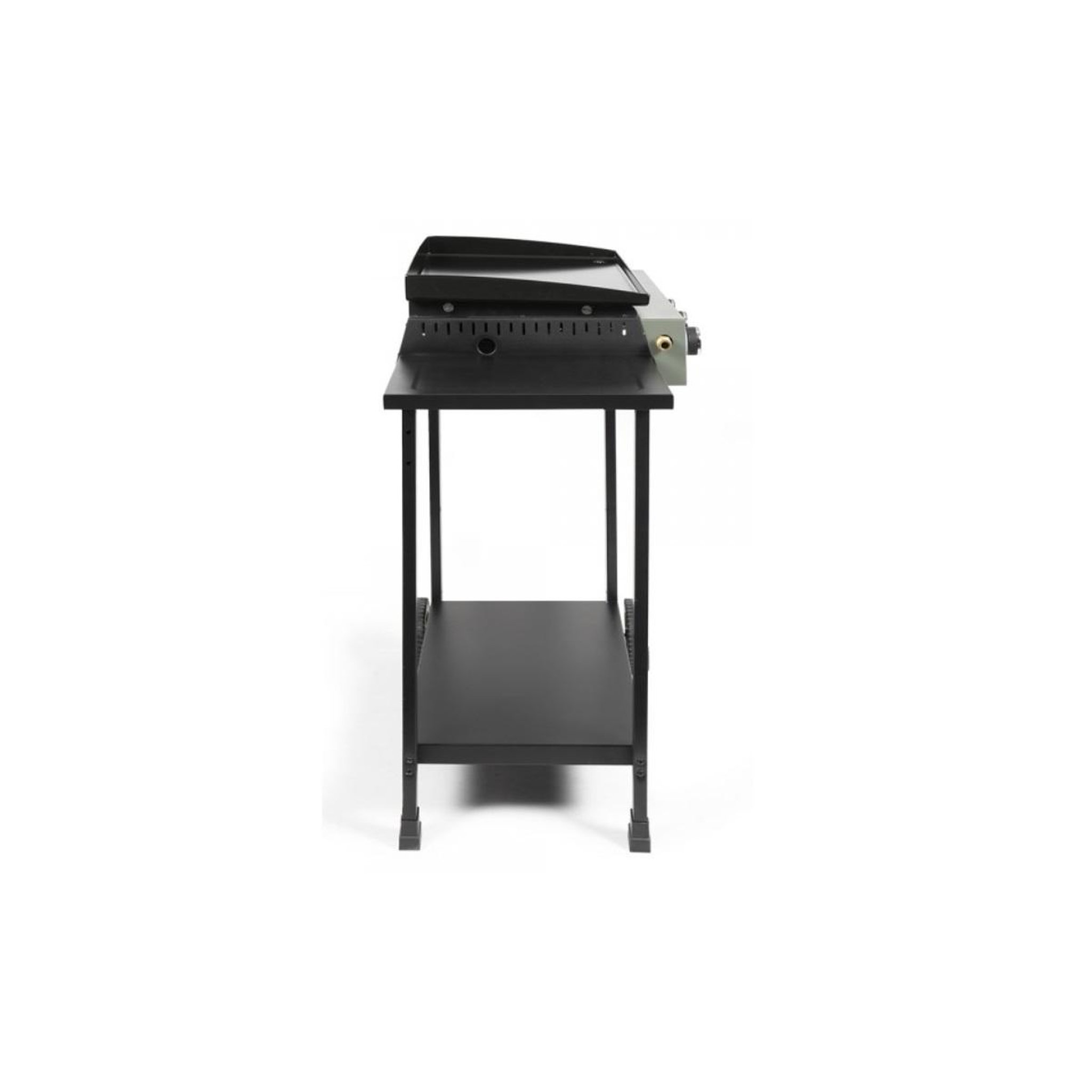 Voir la diapositive 3 : LIVOO Plancha gaz 7500w plaque acier émaillé 62x34,5cm - doc326