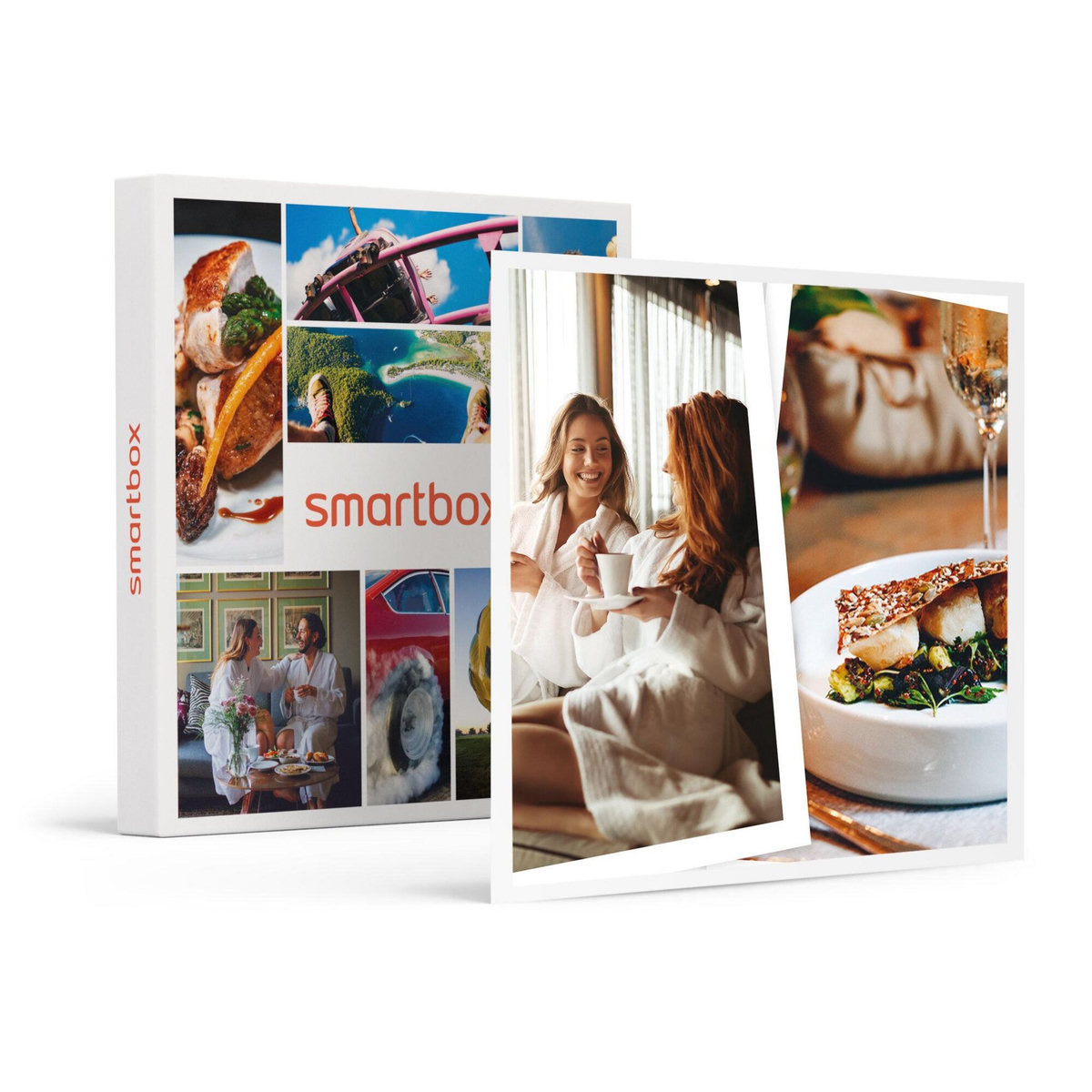 Smartbox Évasion détente et dîner en duo - Coffret Cadeau Multi-thèmes