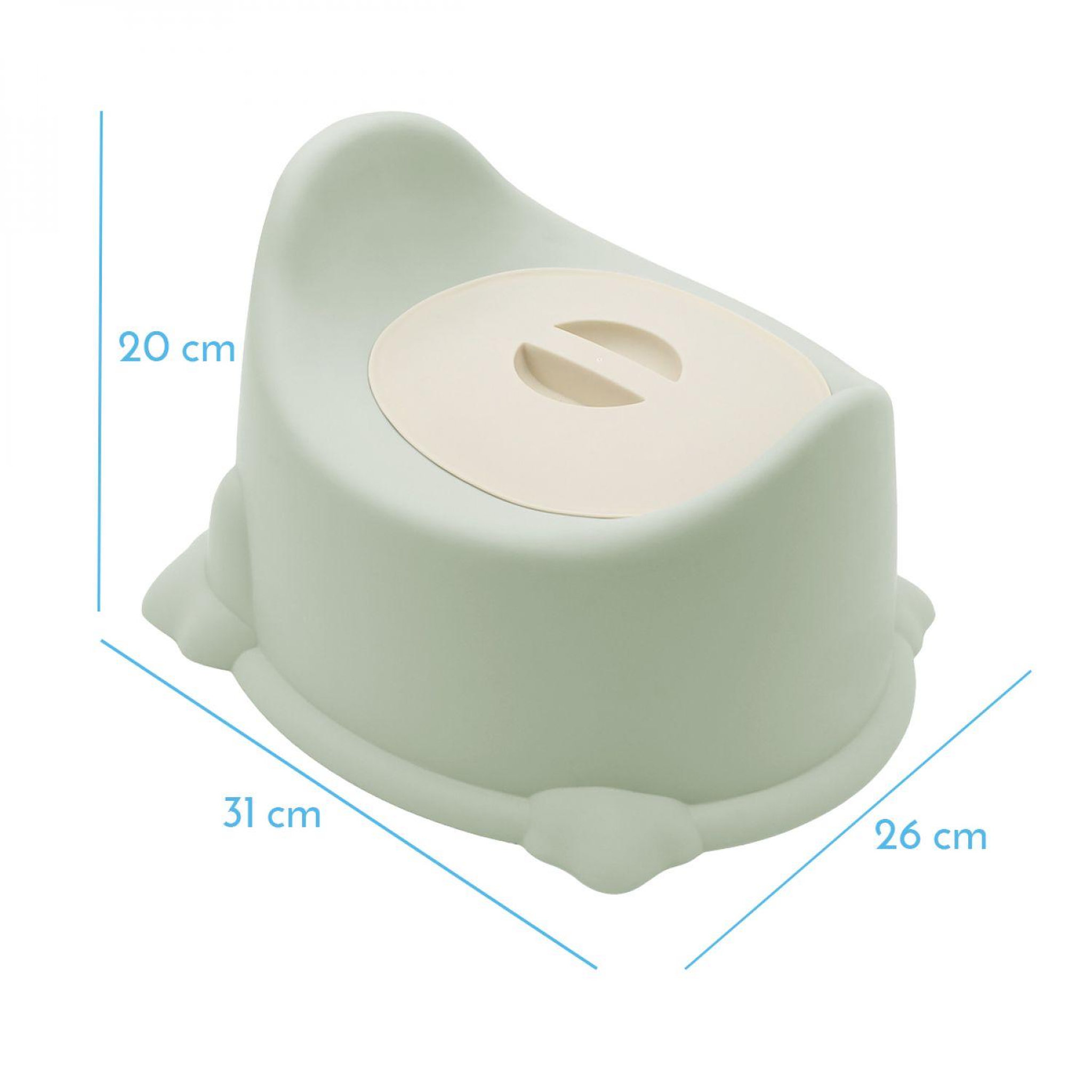 Voir la diapositive 2 : Monsieur Bébé Lot de 4 pots de toilette pour bébé avec couvercle et poignée de transport