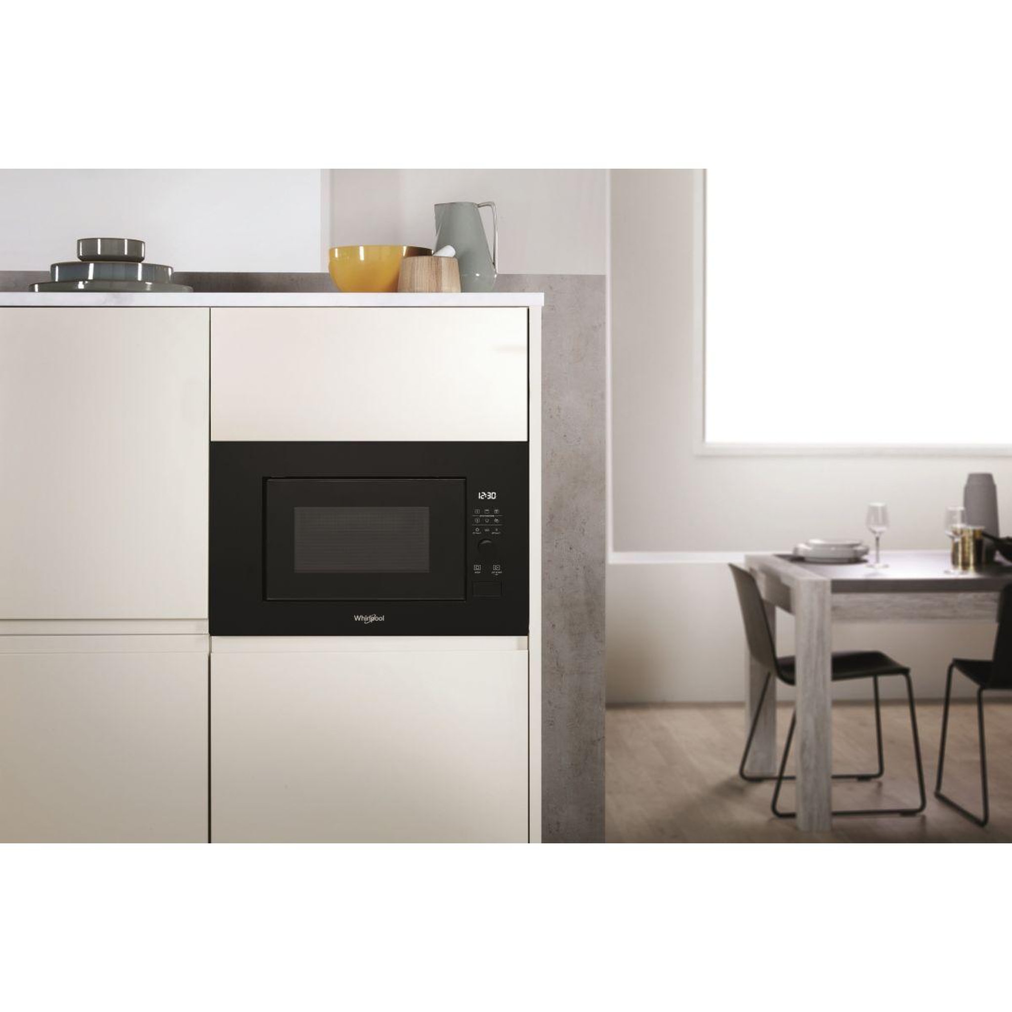 Voir la diapositive 3 : Whirlpool Micro ondes grill encastrable wmf200gnb