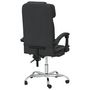 Voir la diapositive 5 : VIDAXL Fauteuil de massage inclinable de bureau Noir Similicuir