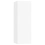 Voir la diapositive 4 : VIDAXL Meubles TV 4 pcs Blanc 30,5x30x90 cm Bois d'ingenierie
