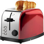 ESSENTIEL B Grille-pain ETT 9R Memphis rouge inox