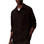 CALVIN KLEIN JEANS Chemise e Homme Calvin Klein Jeans Solids. Coloris disponibles : Noir