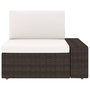 Voir la diapositive 3 : VIDAXL Salon de jardin 6 pcs Resine tressee Marron