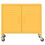 Voir la diapositive 3 : VIDAXL Armoire de rangement Jaune moutarde 60x35x56 cm Acier