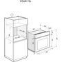 Voir la diapositive 4 : De Dietrich Four encastrable DOP8575W