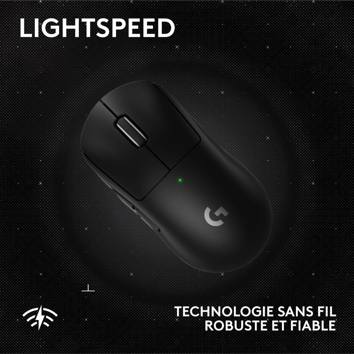 Logitech Souris Gamer Sans Fil Pro X superlight 2 SE Noir