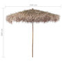 Voir la diapositive 4 : VIDAXL Parasol en bambou avec toit en feuille de bananier 210 cm