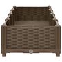 Voir la diapositive 5 : VIDAXL Lit sureleve 160x40x23 cm Polypropylene
