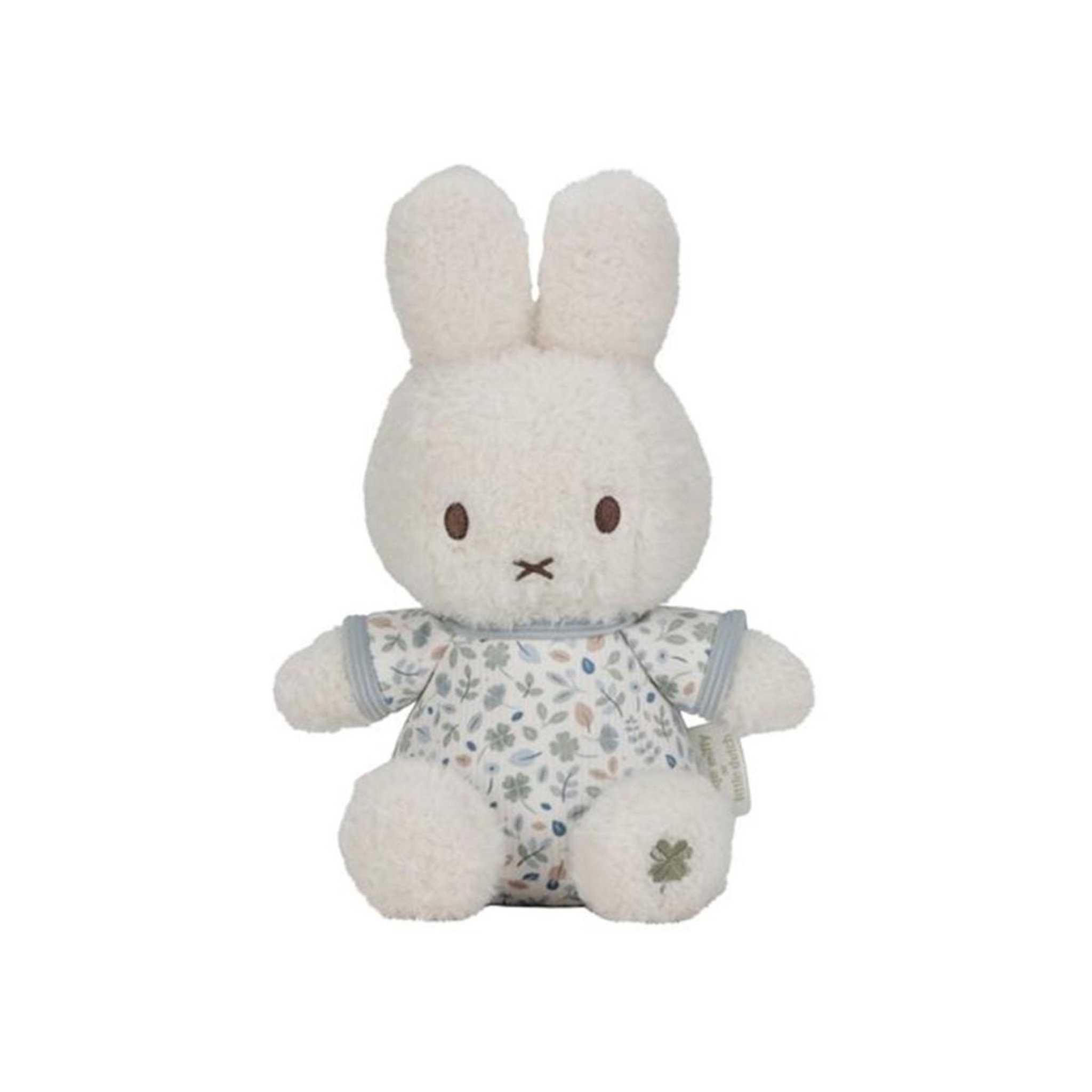 LITTLE DUTCH Peluche Miffy - Lucky Leaves - 20 cm