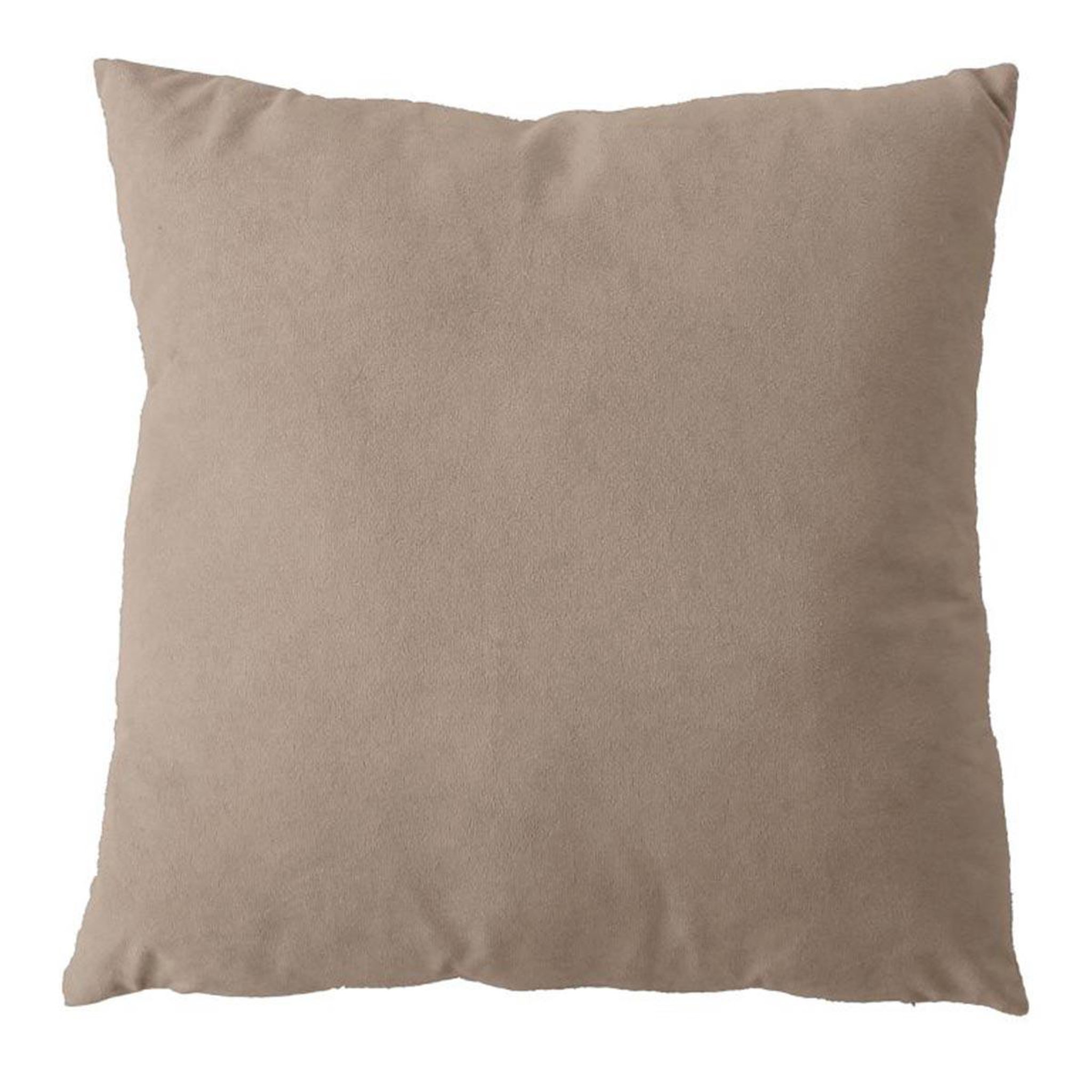 ENJOY HOME Coussin déco en velours  câlin  40x40cm naturel