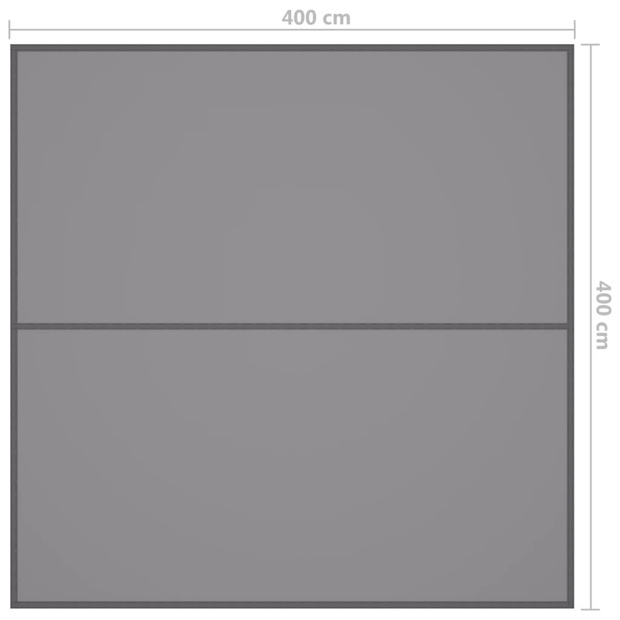 Voir la diapositive 6 : VIDAXL Bache d'exterieur 4x4 m Gris