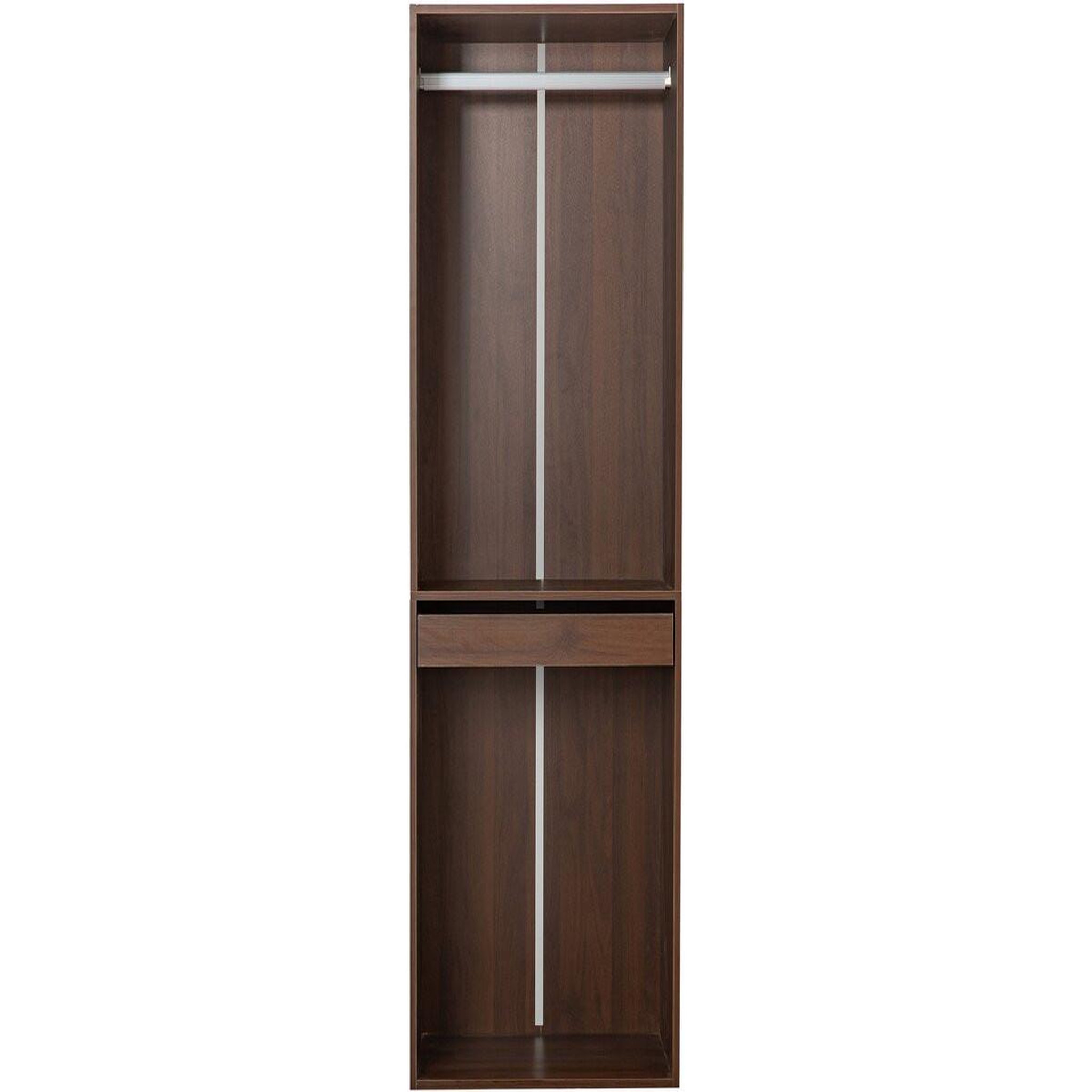 Habitat et Jardin Armoire avec penderie  opéra  - 60 x 45 x 180 cm - marron
