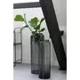 Paris Prix Vase Design en Verre  Droit Long  60cm Gris