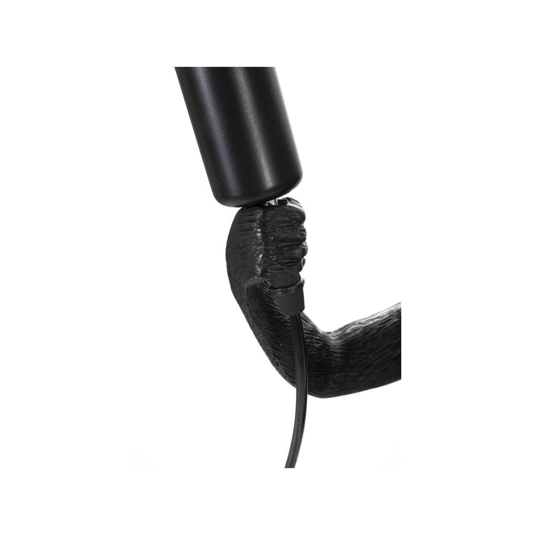 Voir la diapositive 5 : Paris Prix Lampe à poser en résine  singe  55cm noir