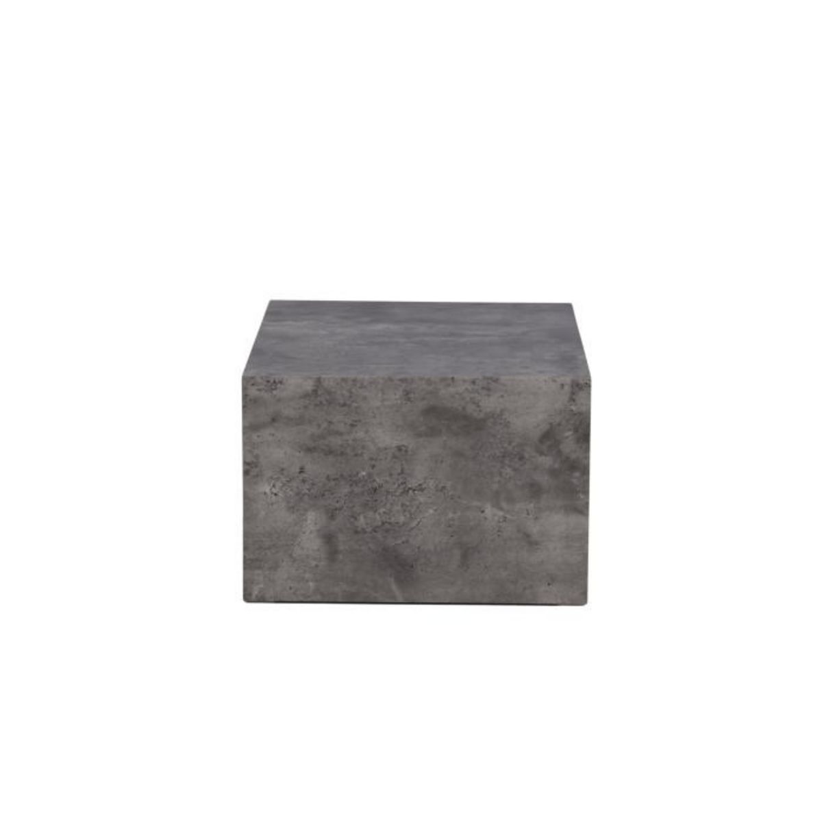 Paris Prix Table Basse Imitation Marbre  York  80cm Gris Foncé