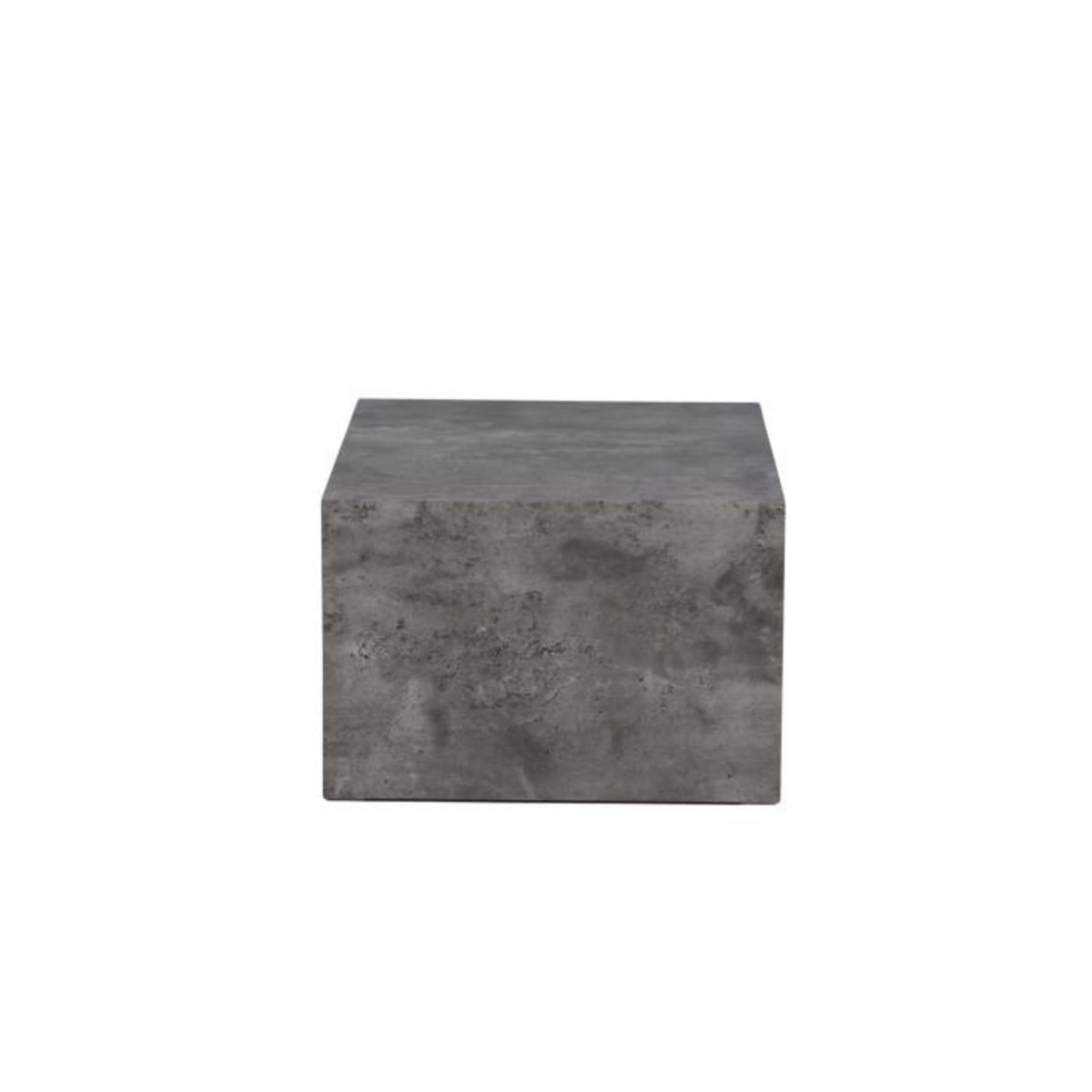 Paris Prix Table Basse Imitation Marbre  York  80cm Gris Foncé