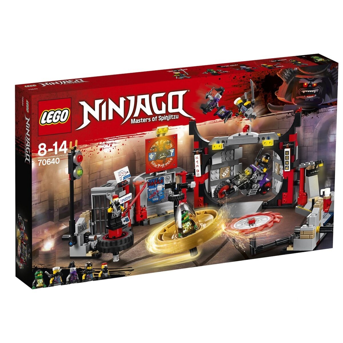 LEGO Ninjago 70640 - Le QG du gang des fils de Garmadon