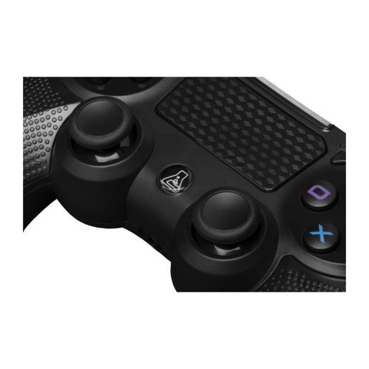 THE G-LAB Manette de Jeu PS4 sans fil - K-PAD-THORIUM - Noir - Bluetooth - Batterie Rechargeable Longue Durée - Vibrations intégrées
