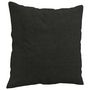 Voir la diapositive 3 : VIDAXL Coussins decoratifs lot de 2 Noir 40x40 cm Tissu