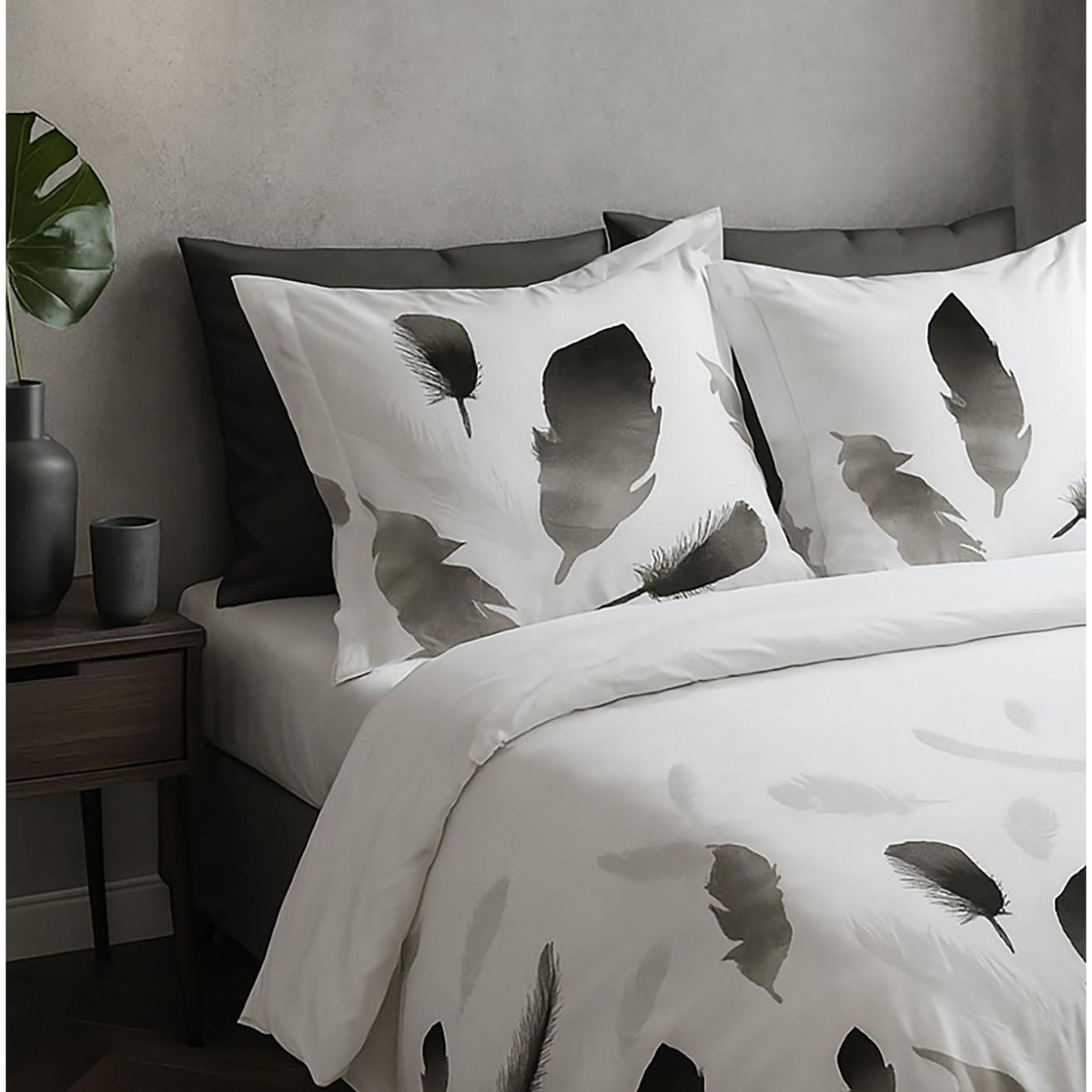 Today Parure housse de couette 240x220 coton 57 fils