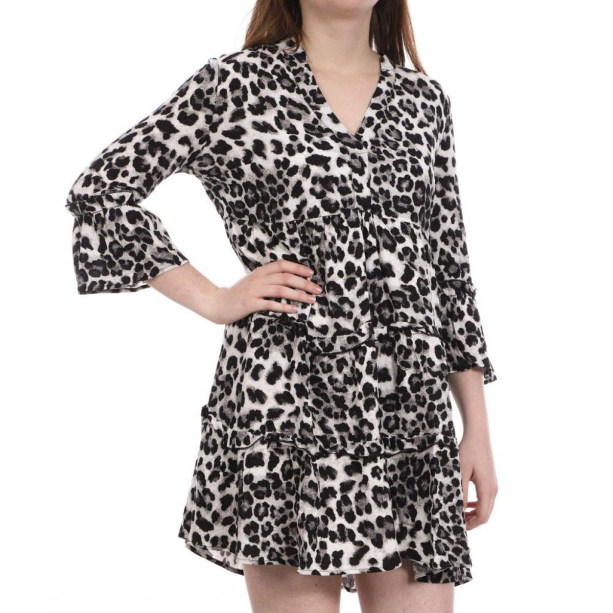 Vero Moda Robe Léopard e Femme Vero Moda Easy