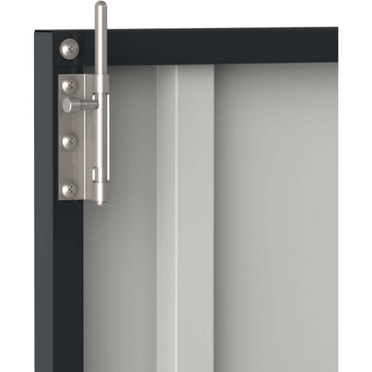 DURAMAX Abri à vélos - Métal - Anthracite - 2,05m²