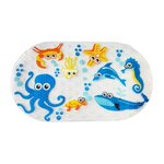 THERMOBABY Tapis de bain - THERMOBABY - Antidérapant - Motifs d'animaux marins