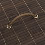 Voir la diapositive 4 : VIDAXL Panier a linge rond en bambou Marron fonce