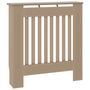 Voir la diapositive 2 : VIDAXL Cache-radiateur MDF 78 cm